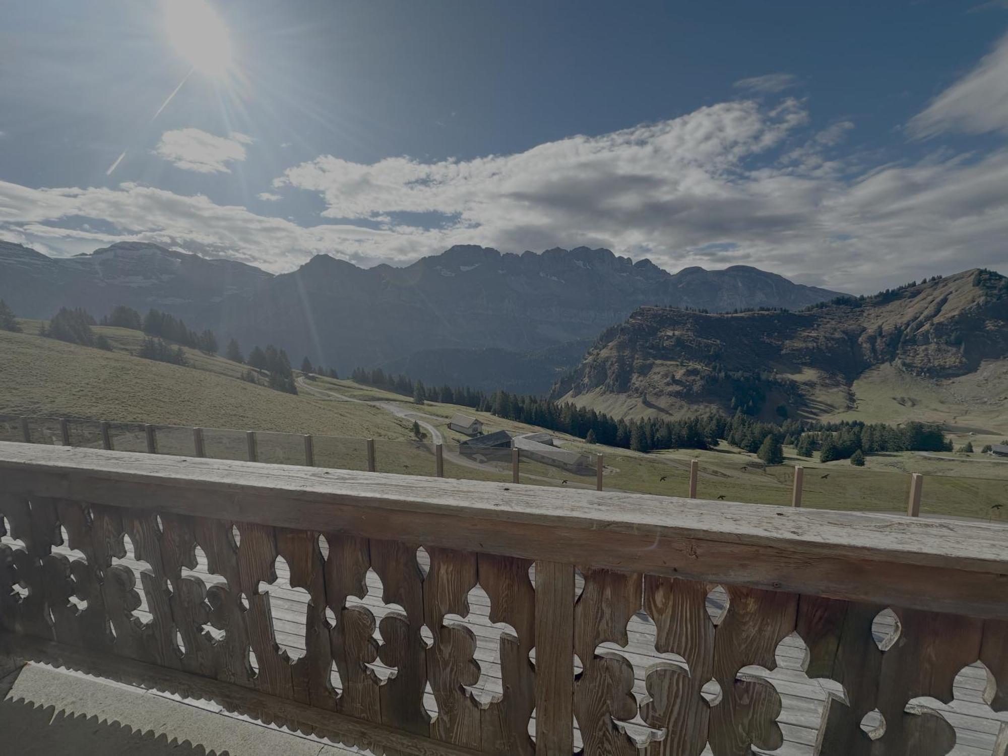 Hotel Le Chaudron Ski In Ski Out Champéry Dış mekan fotoğraf